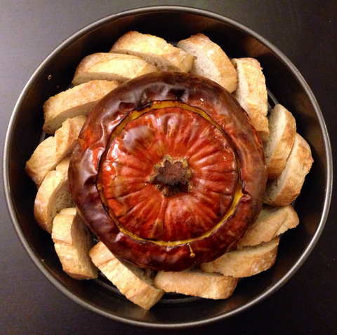 Baked Mini Pumpkin Pots