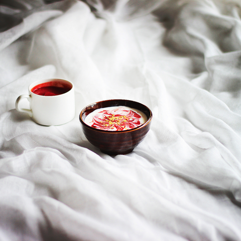 Plum Freezer Jam with Cardamon and Ginger