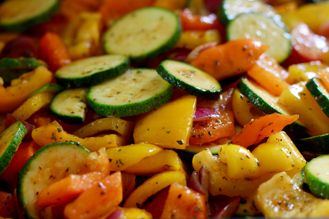 Balsamic Mixed Vegetable Roast